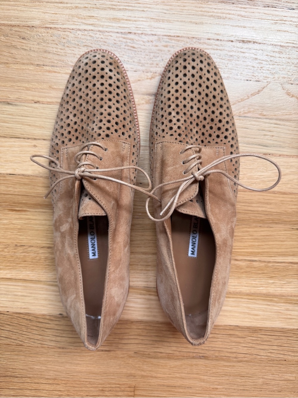 Manolo Blahnik Suede Leather Shoes- Size 39/ US 8